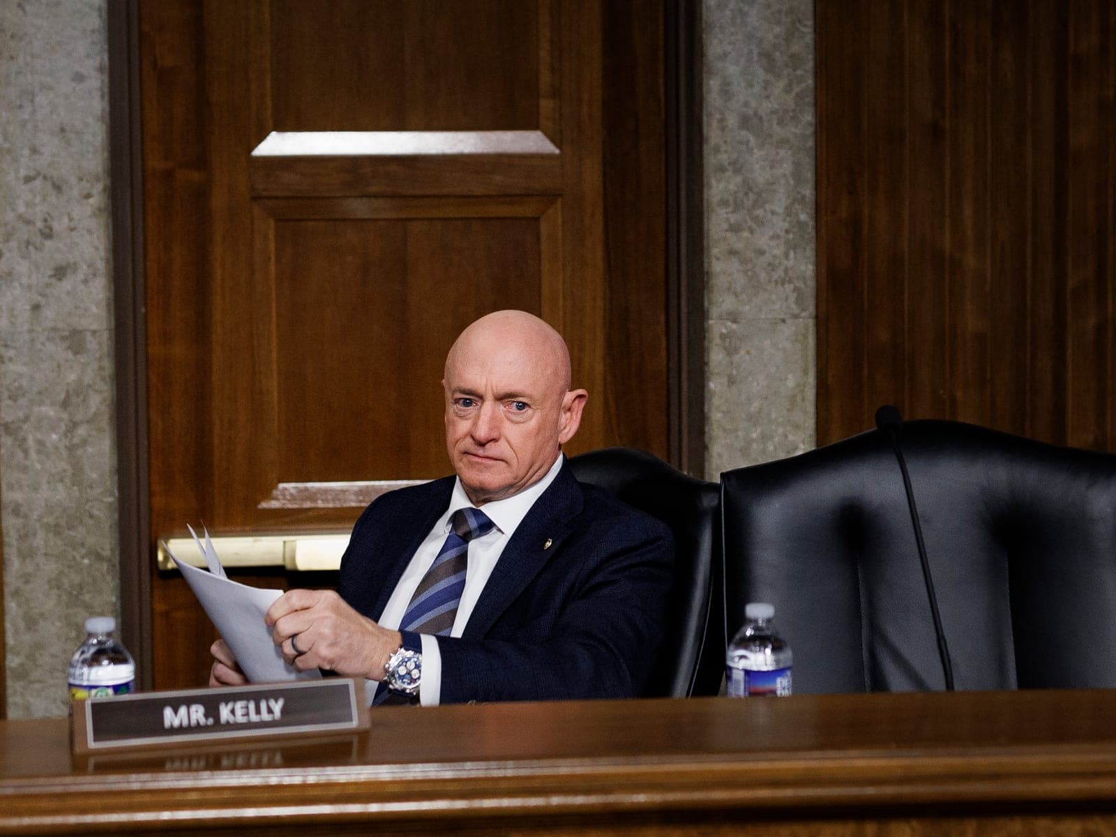 KUOW - Judge approves Mark Kelly's request for preliminary injunction against Pete Hegseth