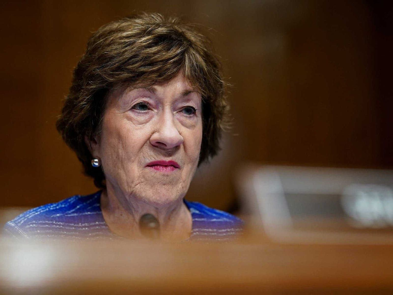 Susan Collins refuses to utter JD Vance's name as she snubs him at event