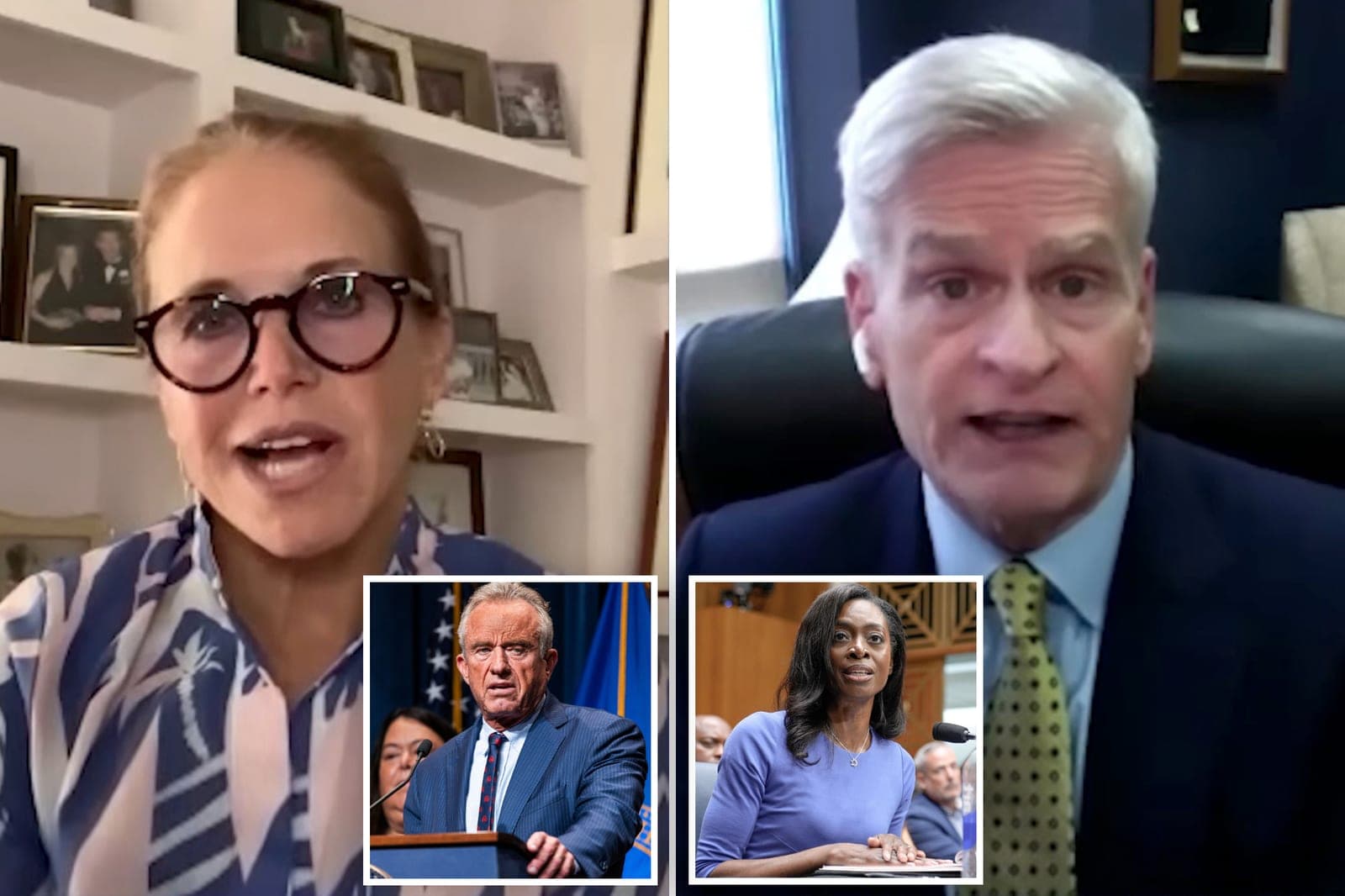 Bill Cassidy rebukes Katie Couric for 'demeaning' Trump health nominee in fiery exchange