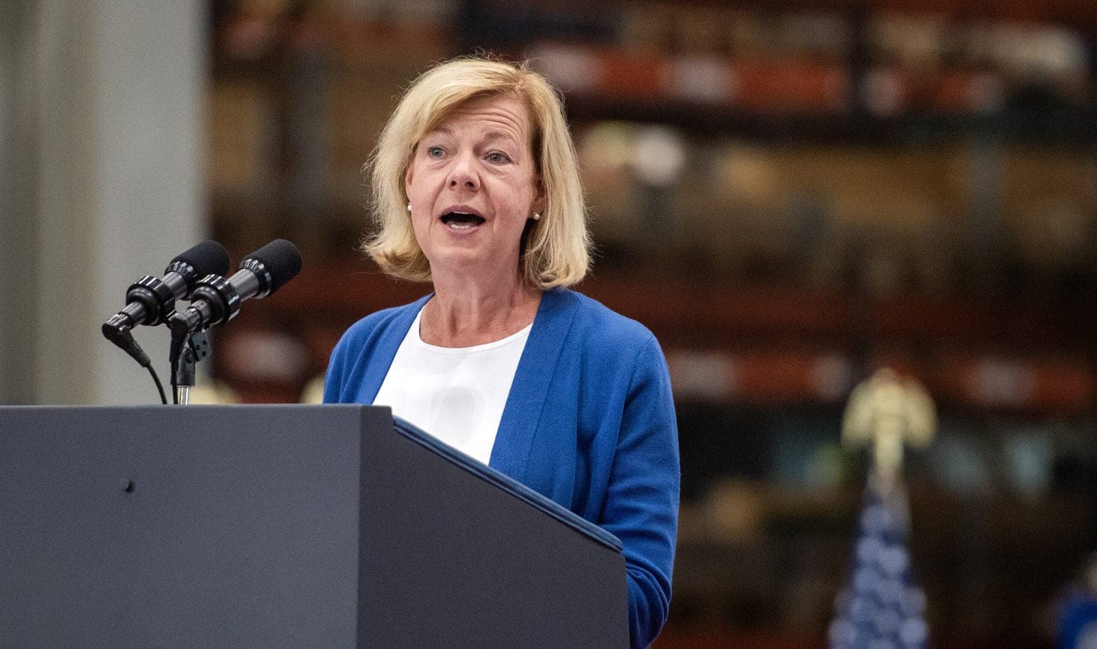 Wisconsin US Sen. Tammy Baldwin says Republican tactic to fund DHS leaves agents without guardrails