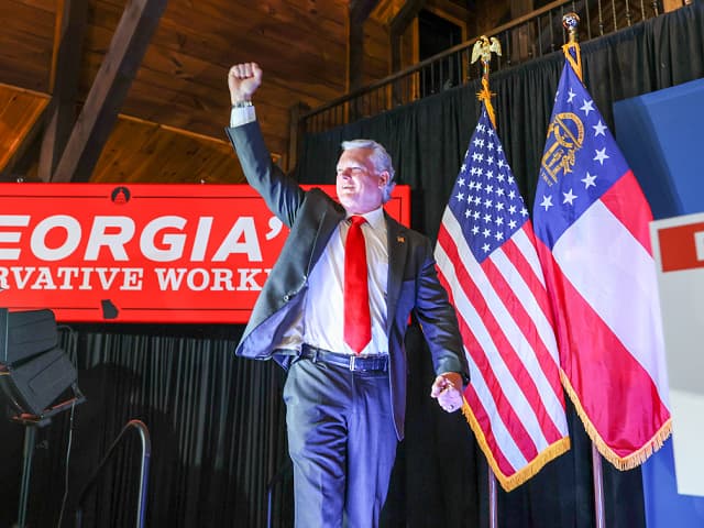 Rep. Mike Collins Wins GOP Georgia Runoff for U.S. Senate