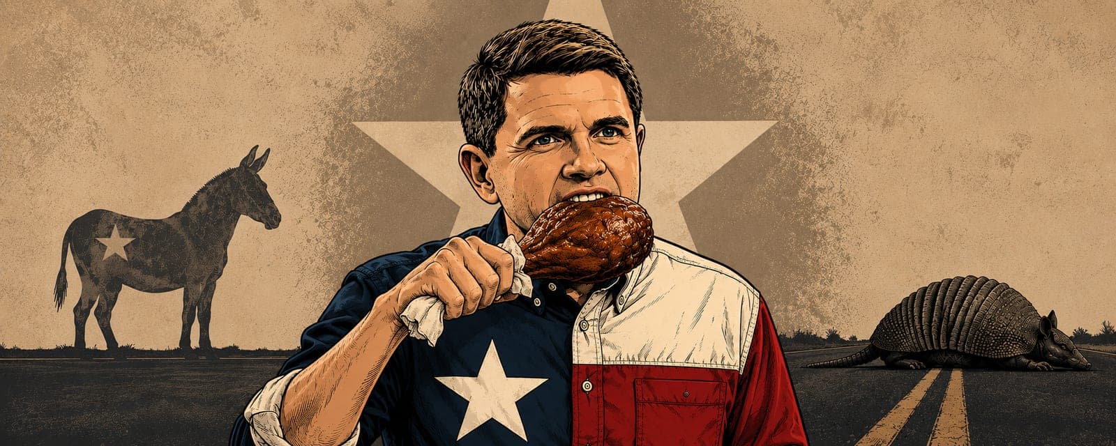 Turkey Leg Talarico, Not Ken Paxton, Increasingly Looks Like Texas Toast