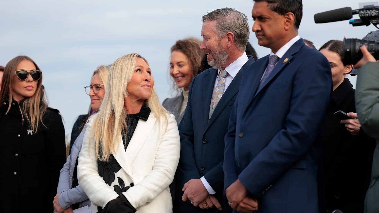 MTG, Lawmakers Appear With Epstein Survivors Ahead of House Vote