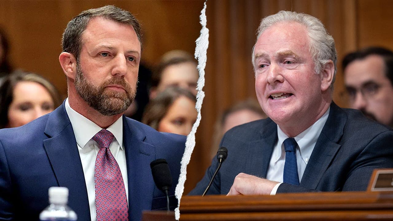 Sen. Van Hollen tells DHS Secretary Mullin to calm down at hearing