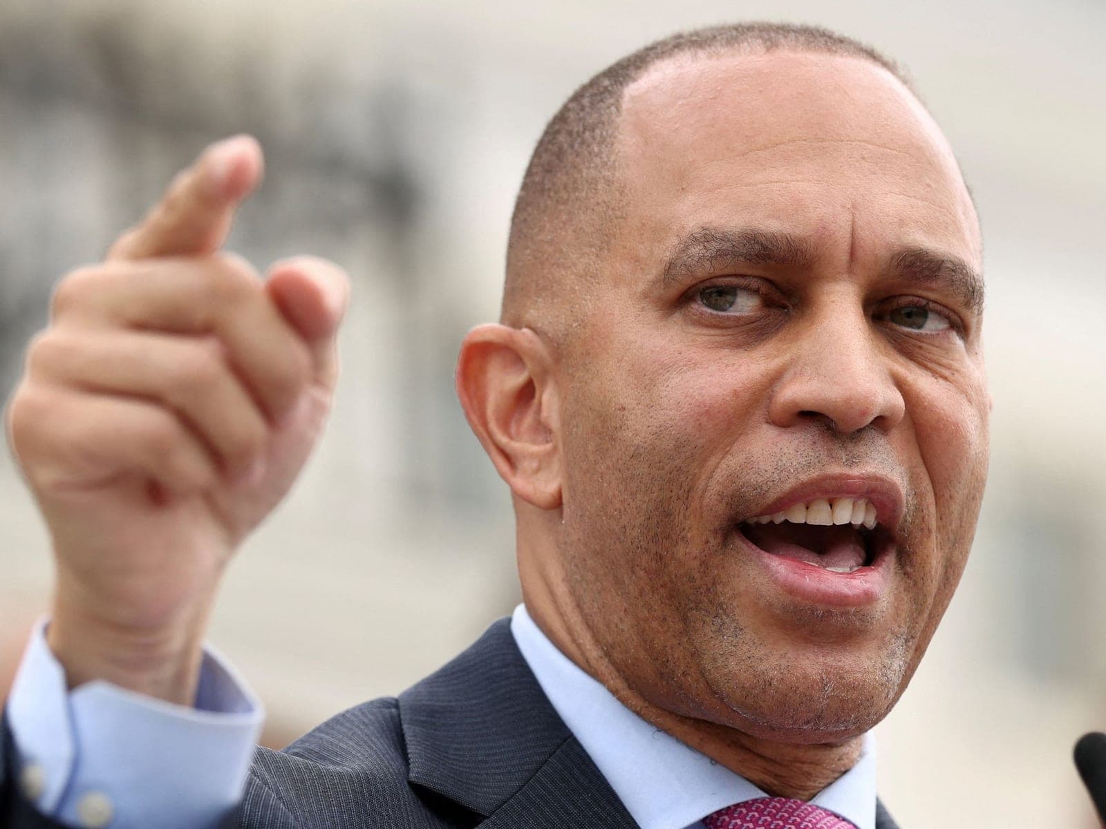 Blindsided Hakeem Jeffries threatens retribution after Dem defectors rescue GOP gambit