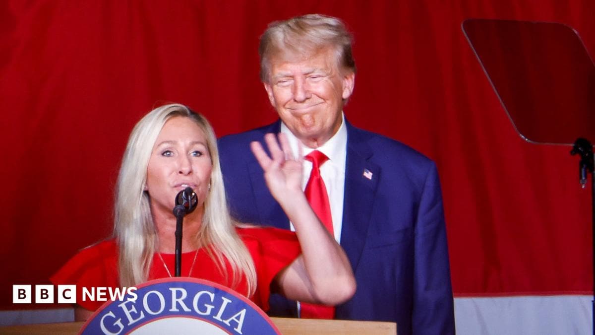 How Marjorie Taylor Greene went from Trump ally to quitting Congress
