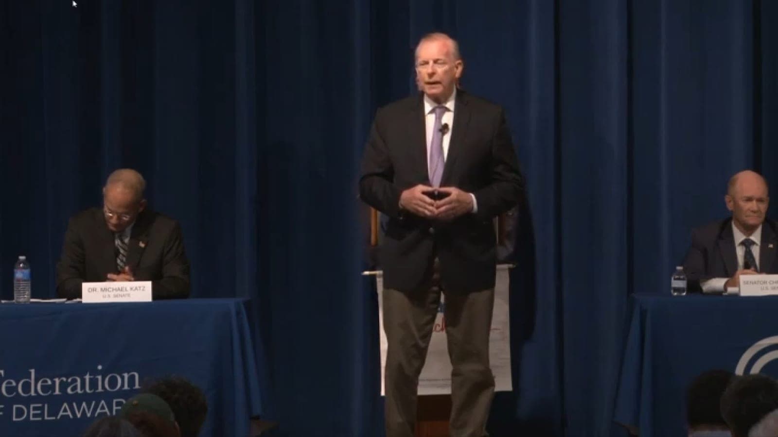 Candidate booted from Del. forum after misgendering Congresswoman