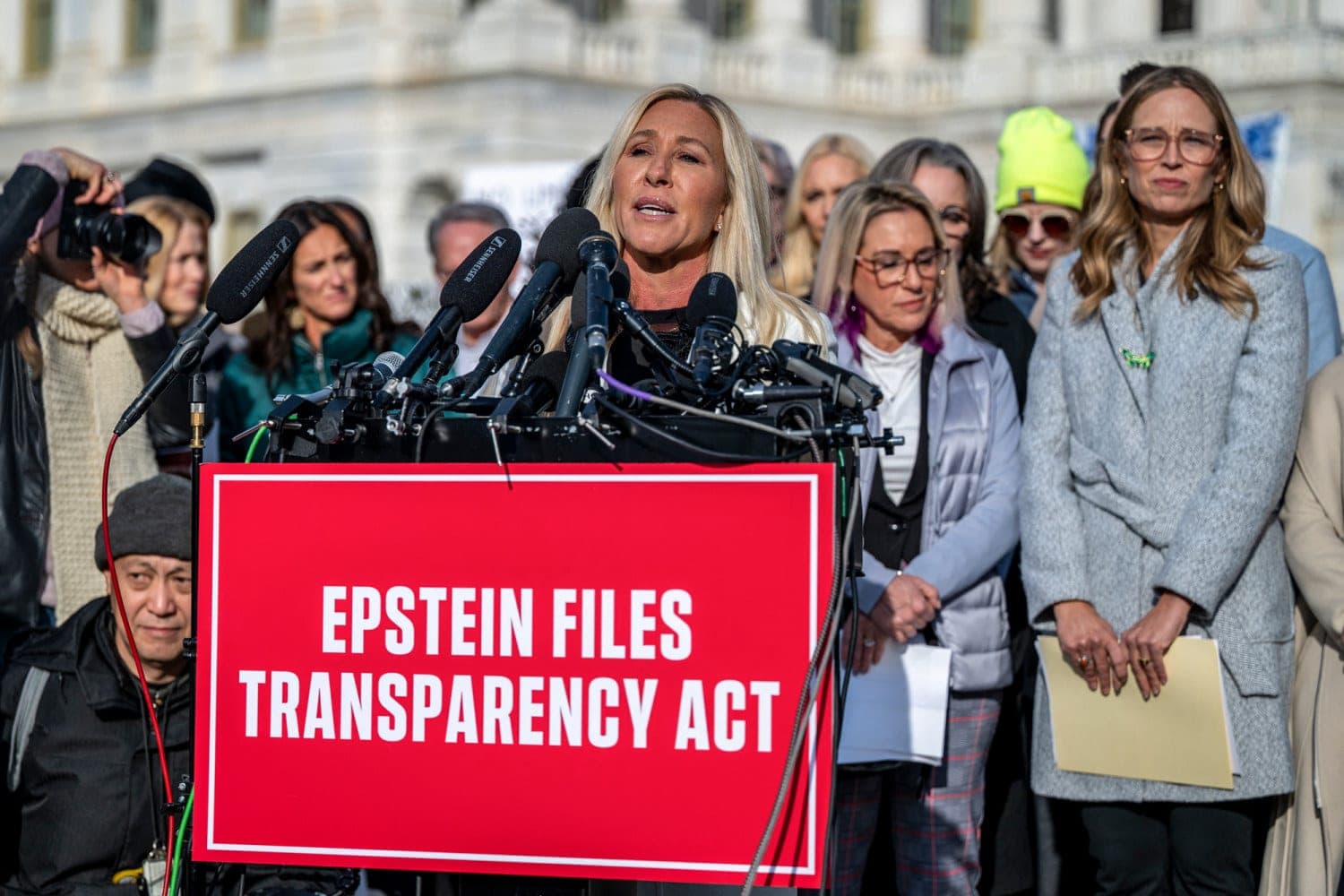 Rep. Marjorie Taylor Greene says Trump's handling of the Jeffrey Epstein files is 'destructive' to the MAGA movement