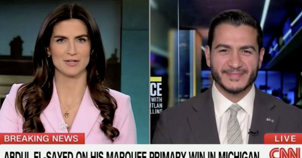 Dem Primary Winner Abdul El-Sayed Mocks Donald Trump's Weird Obsession