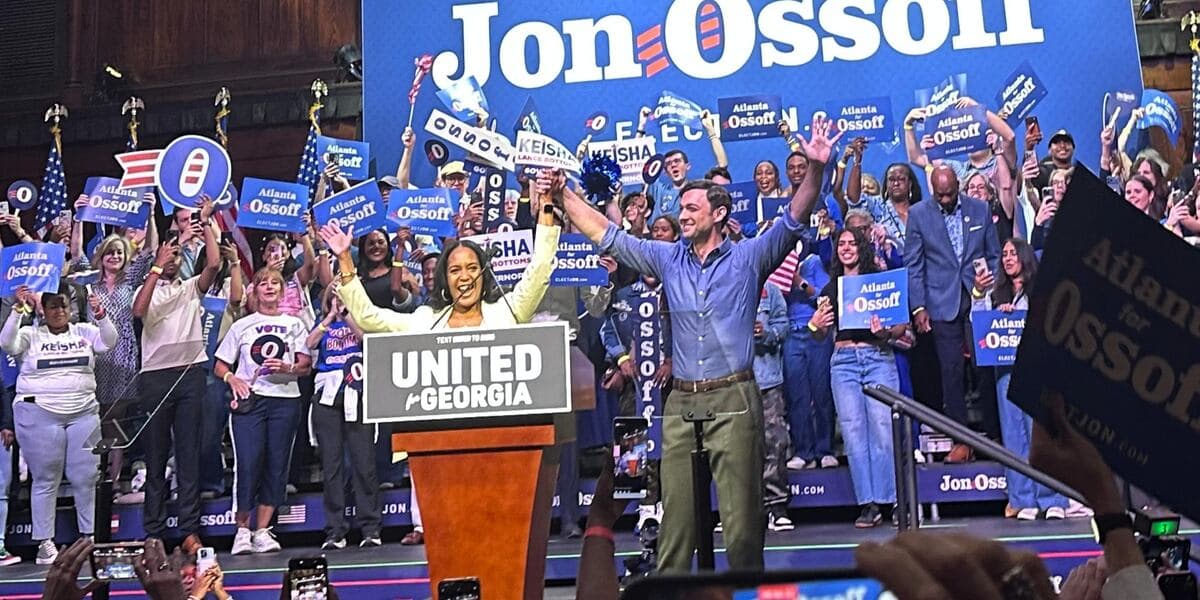 Key Democrats show off head start as Ga. Republicans battle in runoff