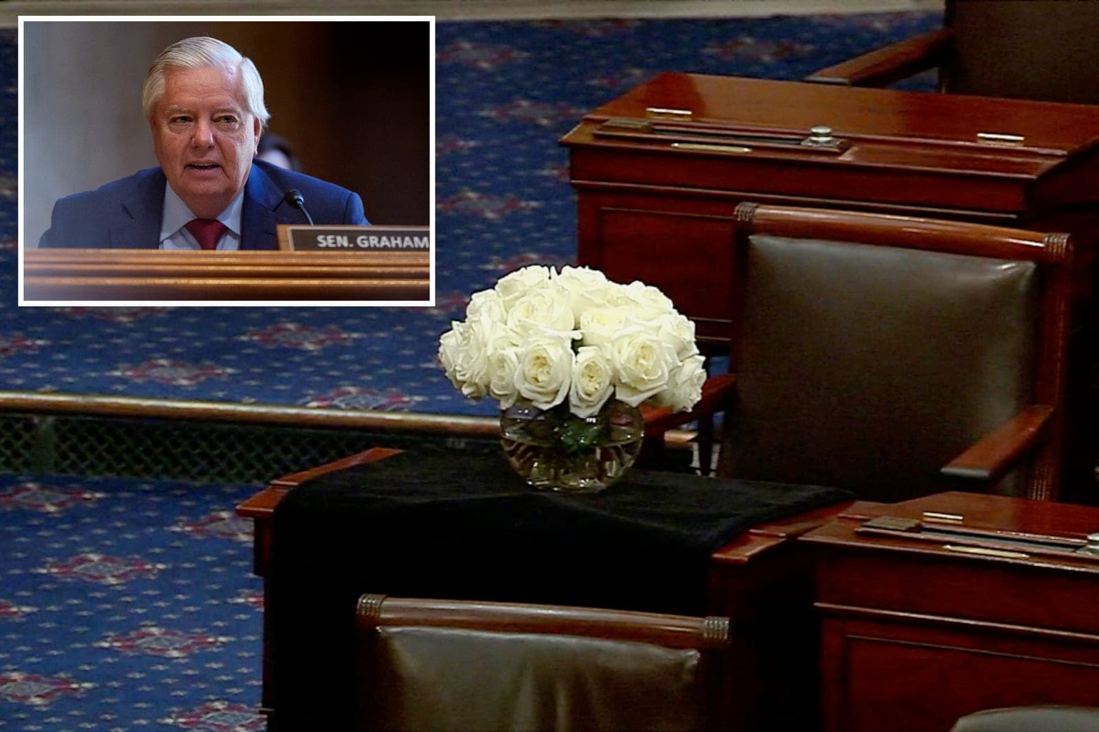 Senate gavels into session for the first time after death of chamber's giant, Lindsey Graham