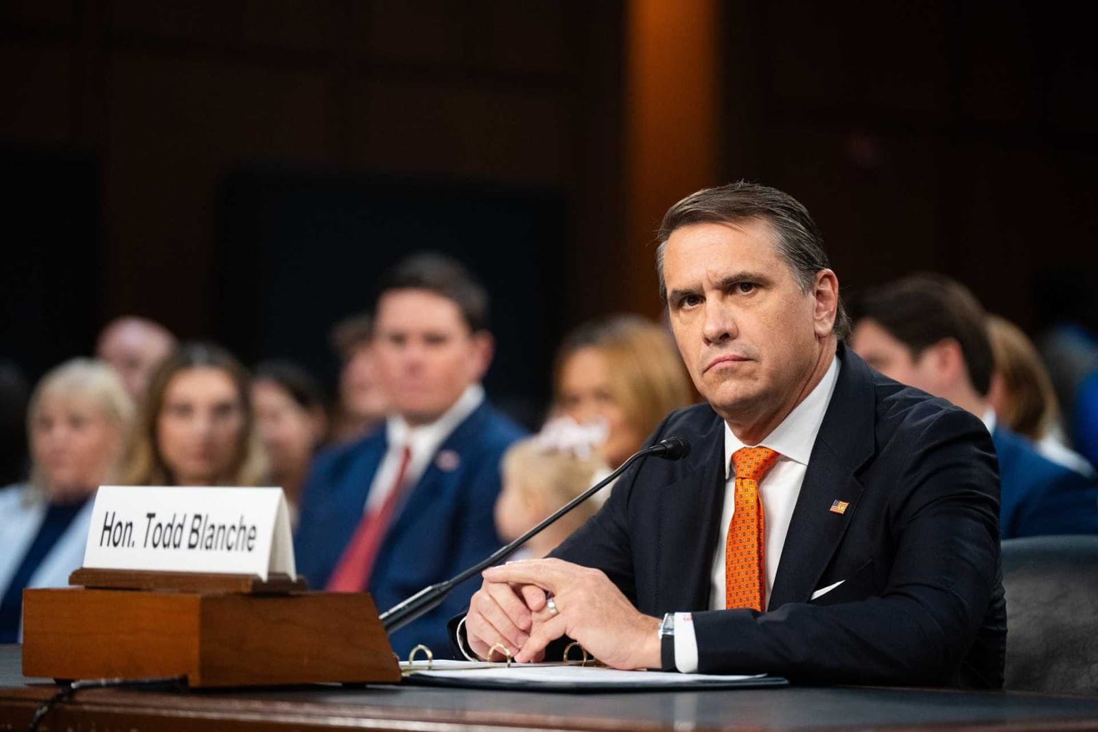 Todd Blanche faces fiery questions from Senate in bid to lead DOJ