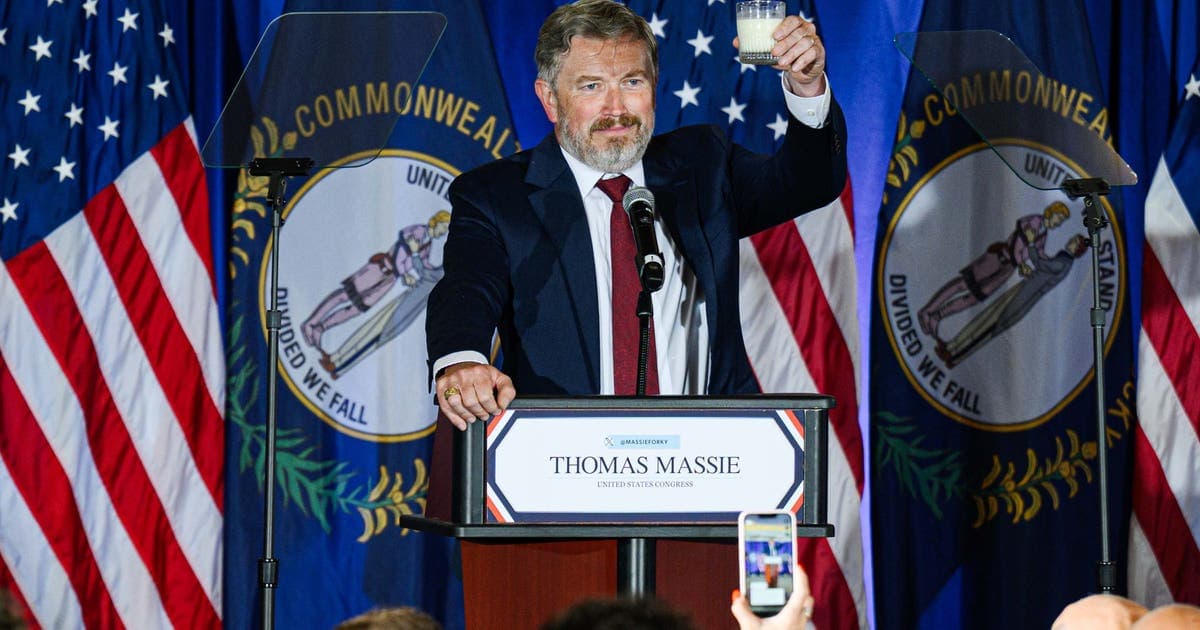 Rep. Massie Kentucky primary loss is victory for Trump