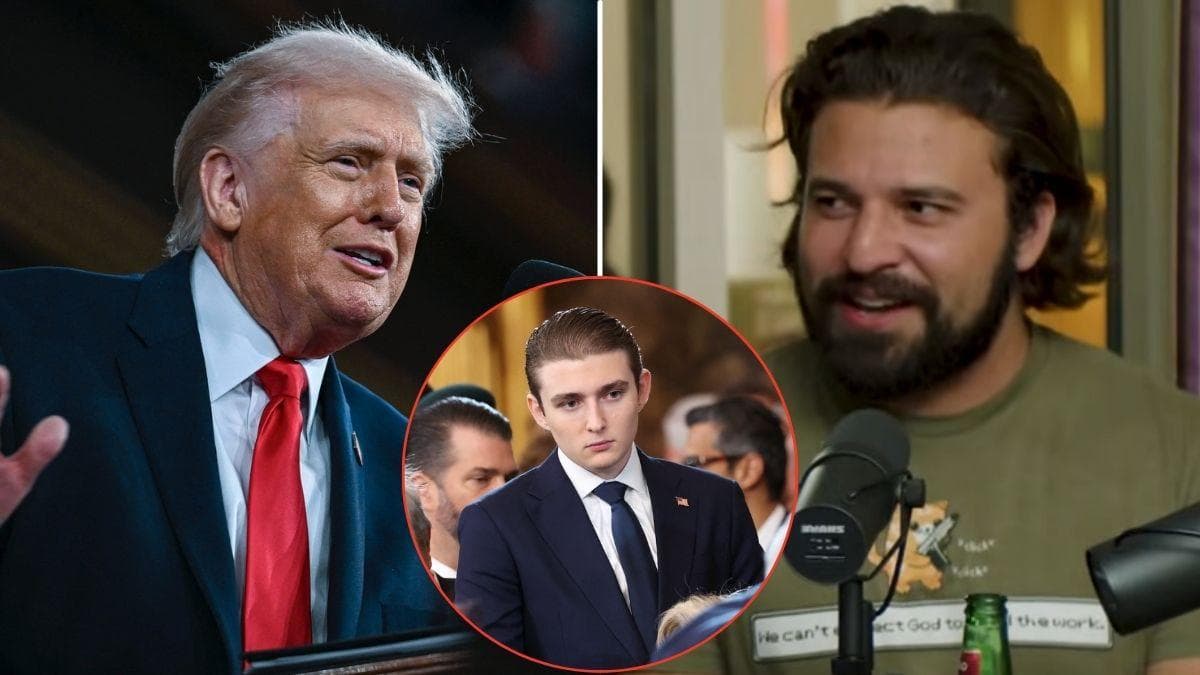 Trump Endorses Candidate Who Once Poked Fun at Reclusive Son Barron