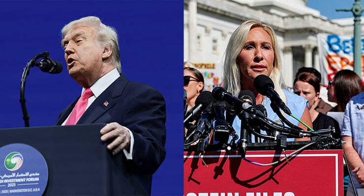 Trump shows his power, Greene reveals his weakness