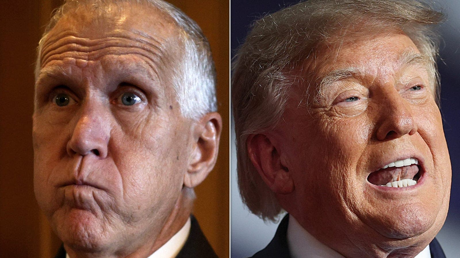Trump Foe Thom Tillis Gets Grilled About All The Times The President Made Him Fold