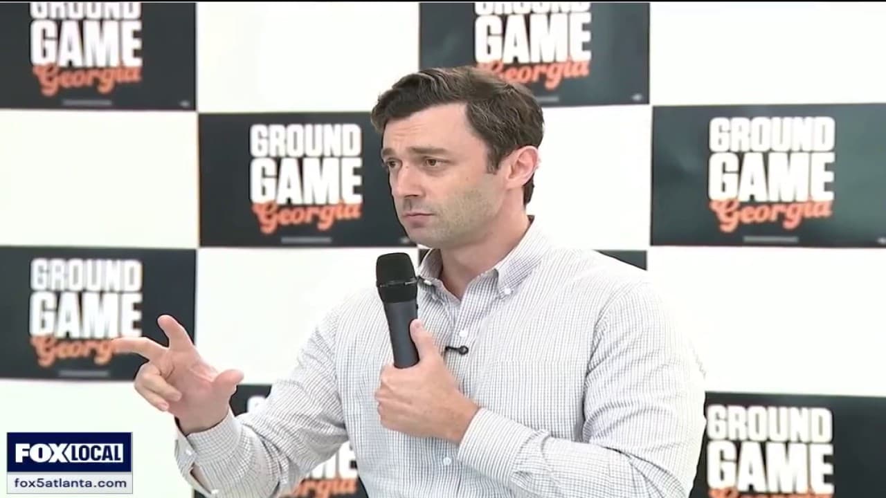 Ossoff slams Trump, targets Collins at Rome campaign stop