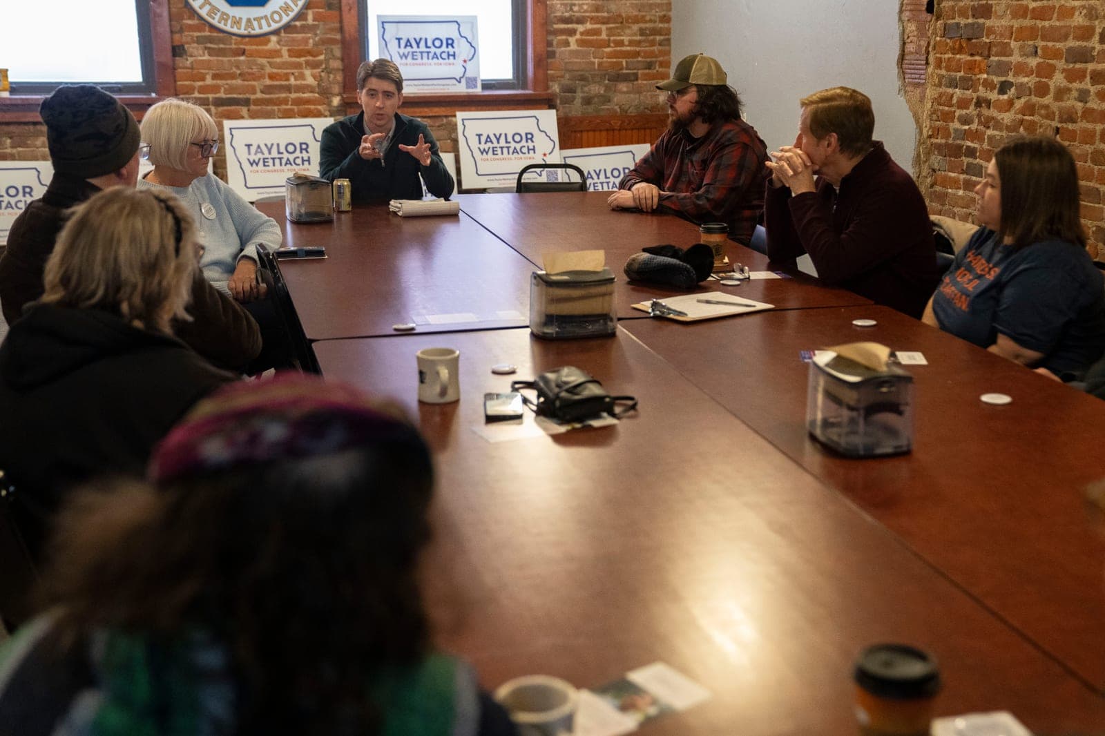 Taylor Wettach calls for 'new vision' in Iowa's 1st US House District