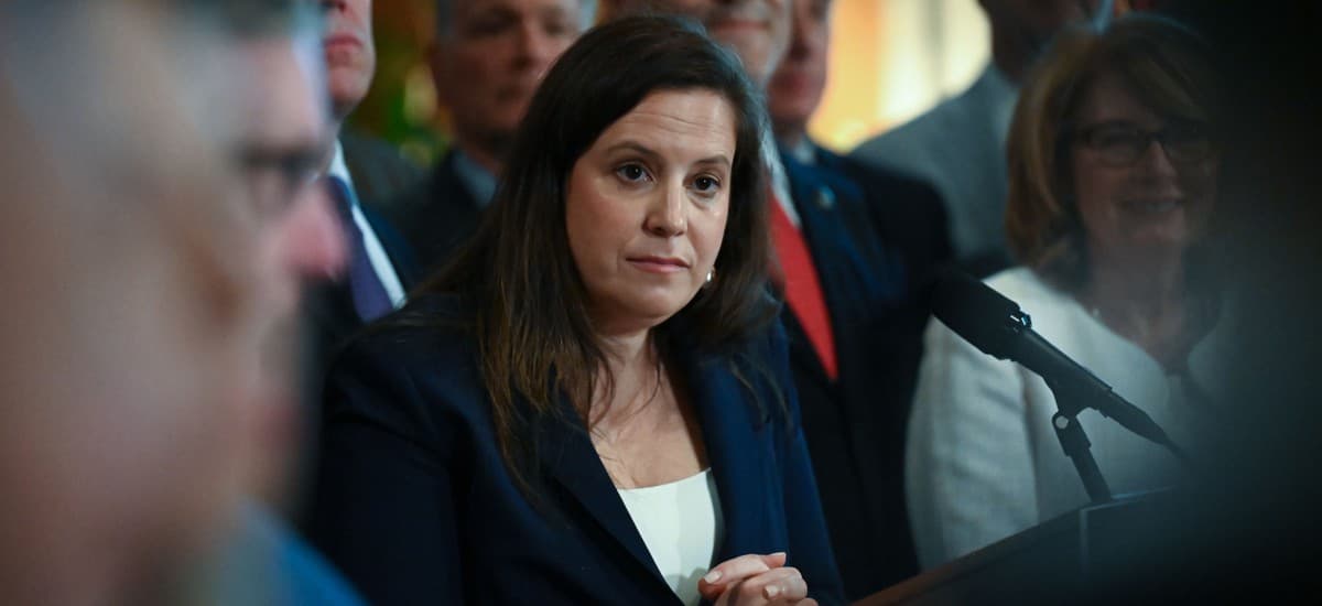 Stefanik drops out of race for governor, won't run for reelection