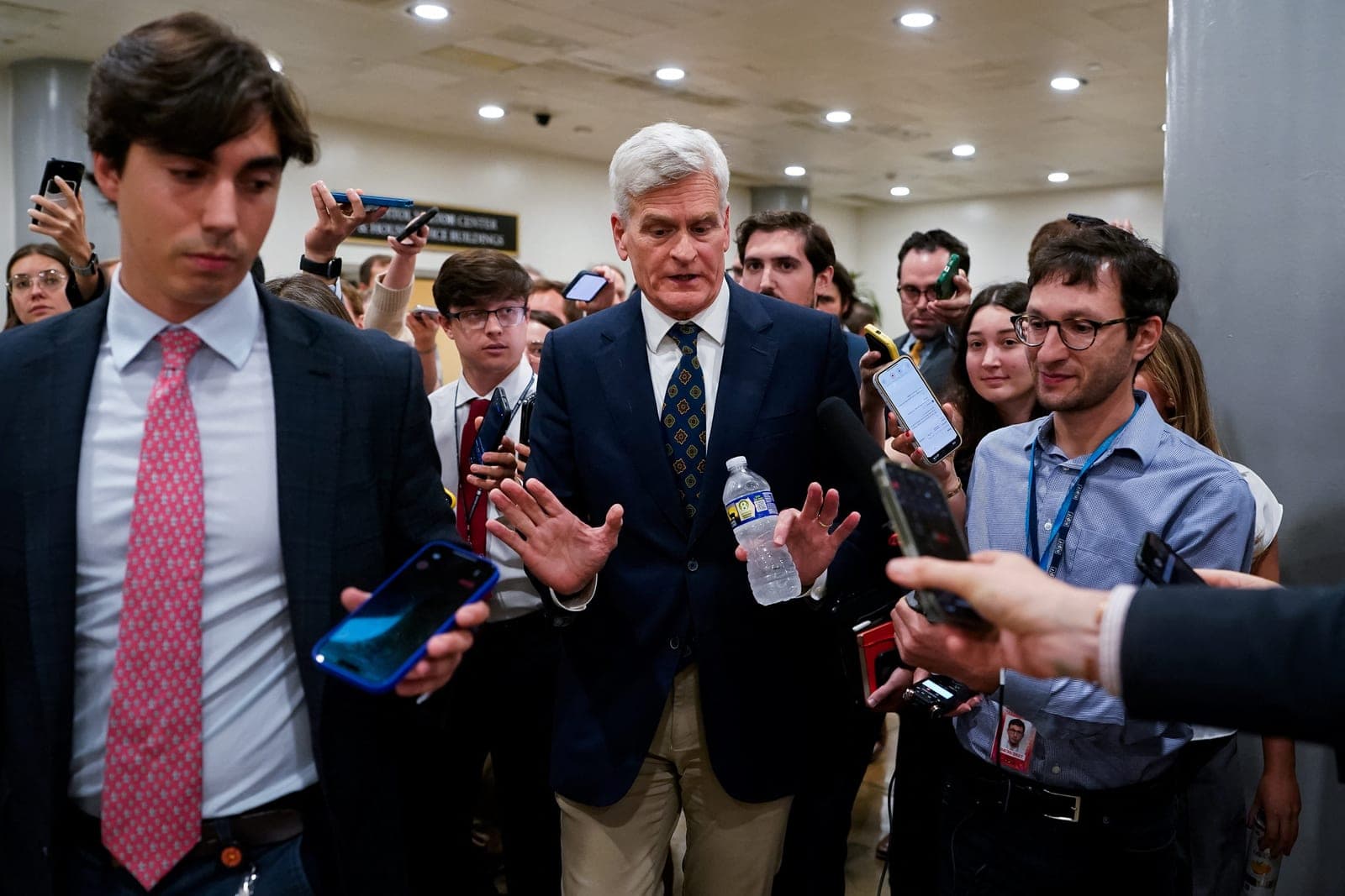 Louisiana Senator Bill Cassidy and Trump clash in heated exchange
