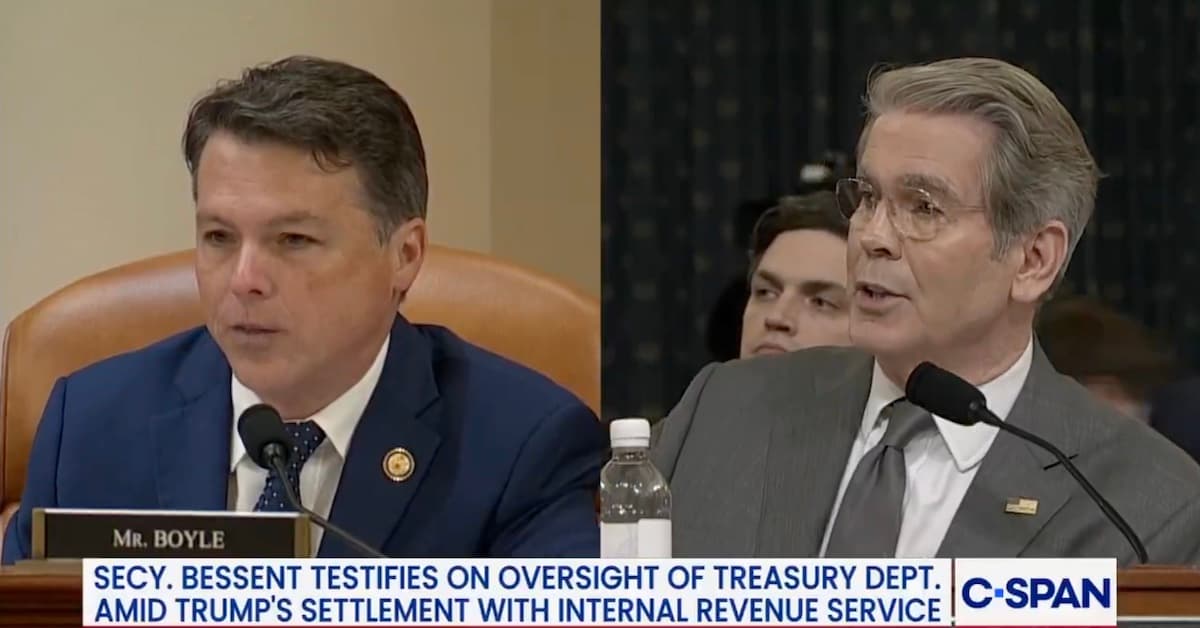 'You're an Arsonist!' Scott Bessent and Dem Clash Hard