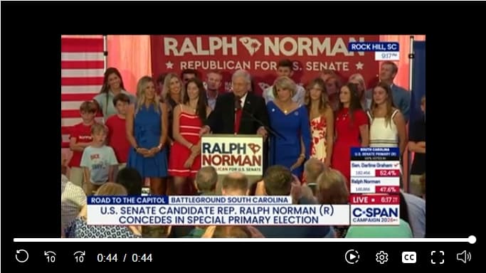 Graham's Sister Wins SC Senate Primary Runoff, But Trump Booed at Rival's Concession Speech