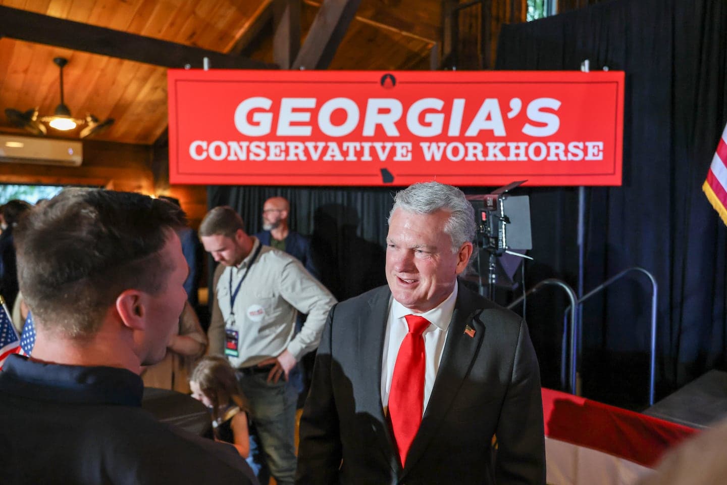 Trump endorses Mike Collins in Georgia Senate runoff