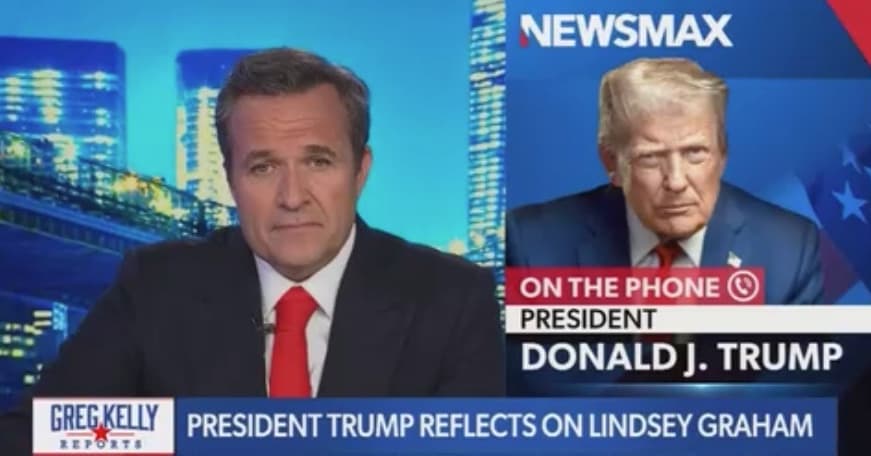 Trump Explains Lindsey Graham's Cause of Death: 'Blew Up'