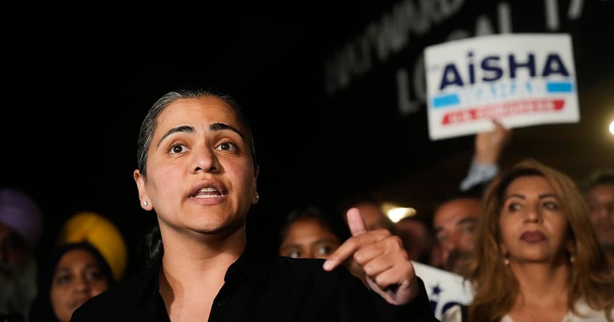 California lawmaker Aisha Wahab becomes first Afghan-American elected to US Congress