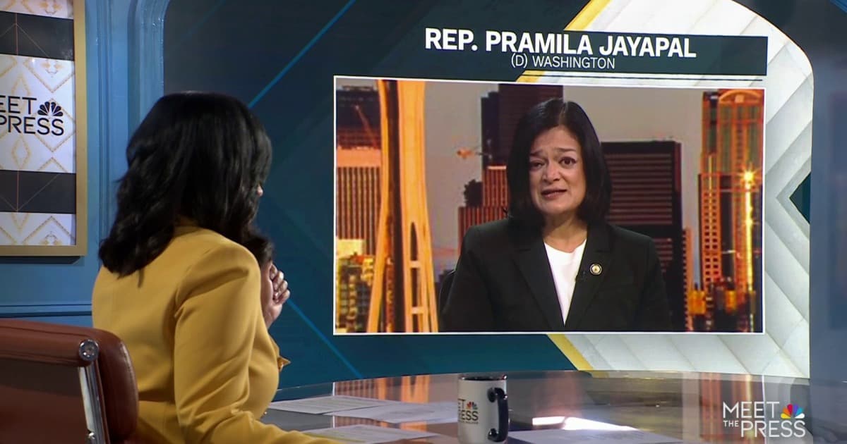 Pramila Jayapal says she will vote to expel Swalwell, Gonzales: ‘This is not a partisan issue’