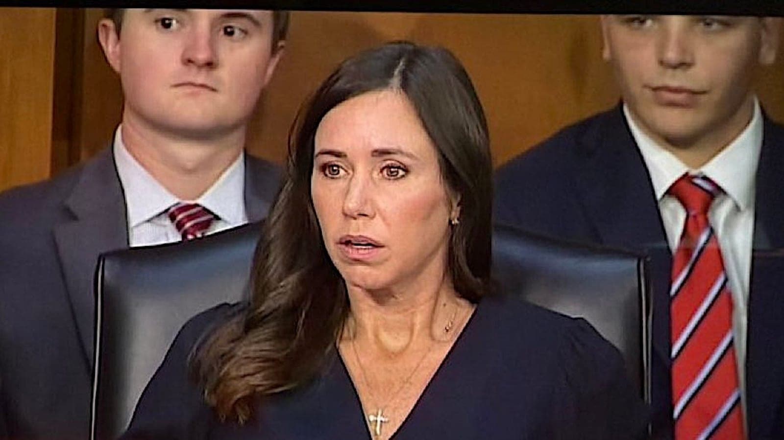 GOP Senator's Befuddled Reaction To Eric Schmitt Gaffe Goes Viral On Social Media