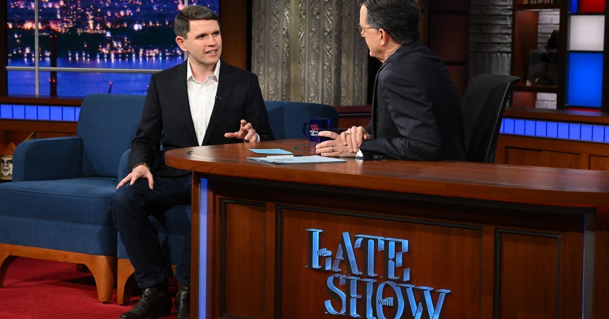 Colbert says CBS blocked Talarico interview from air ahead of early voting