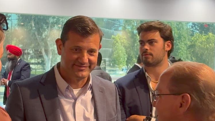 House Speaker Mike Johnson rallies in Bakersfield to back Congressman Valadao's reelection campaign