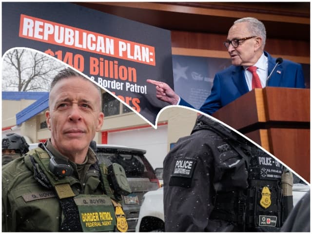 Exclusive: Former Border Chief Bovino Slams Schumer Over Derogatory Border Patrol-ICE Comments