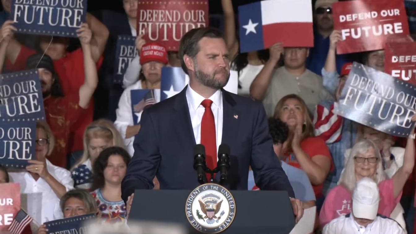 Vice President JD Vance rallies in Harlingen for Republican Congressional candidate Eric Flores