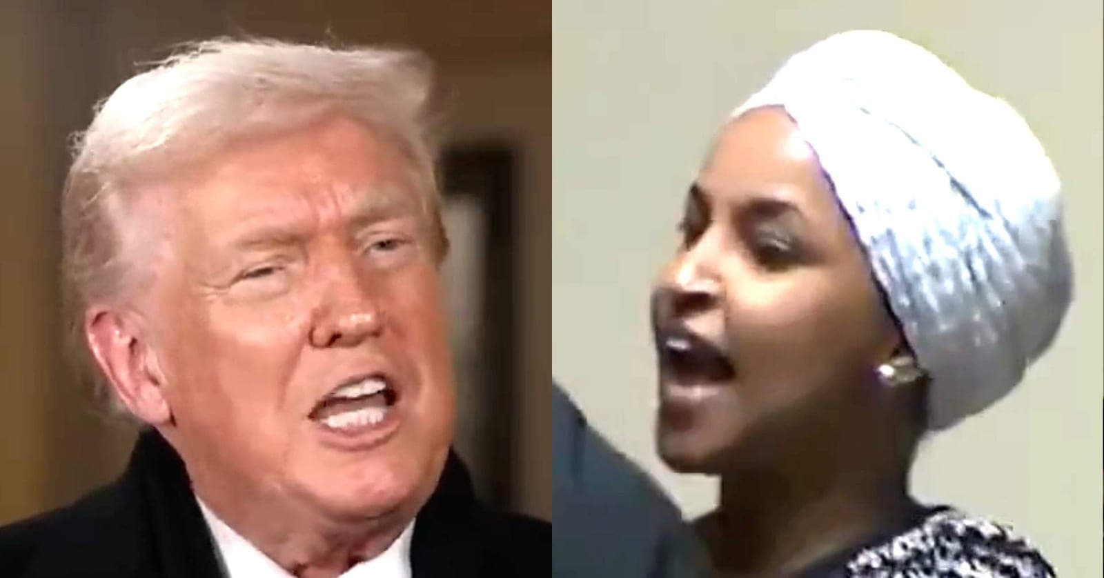 Trump Rages At Ilhan Omar In Early Morning Rant Days After Attack — Demands Sending Her To Jail Or 'Back' To Africa