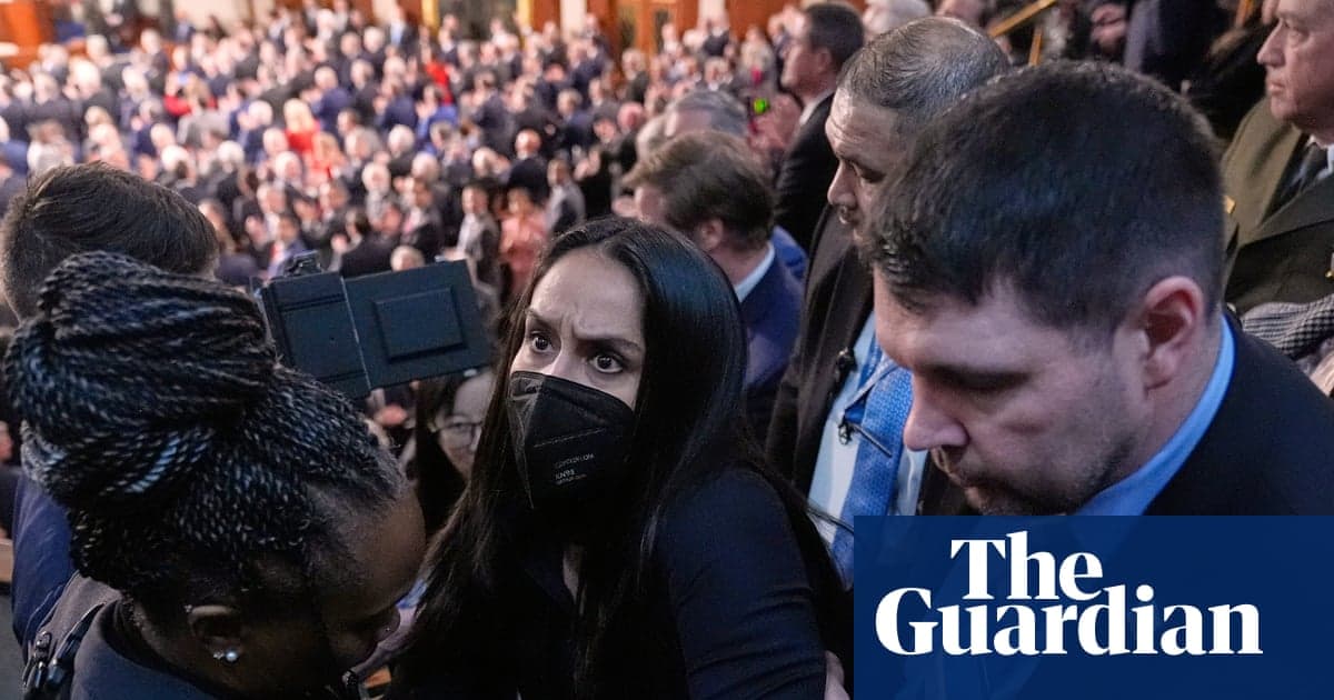 Ilhan Omar guest arrested for standing at Trump's State of the Union address | State of the Union address