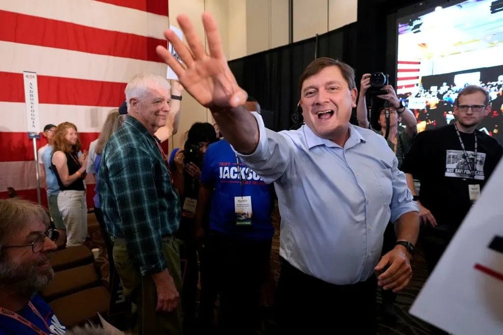 Troy Jackson got his viral moment in Tuesday’s debate. Will it move the needle?