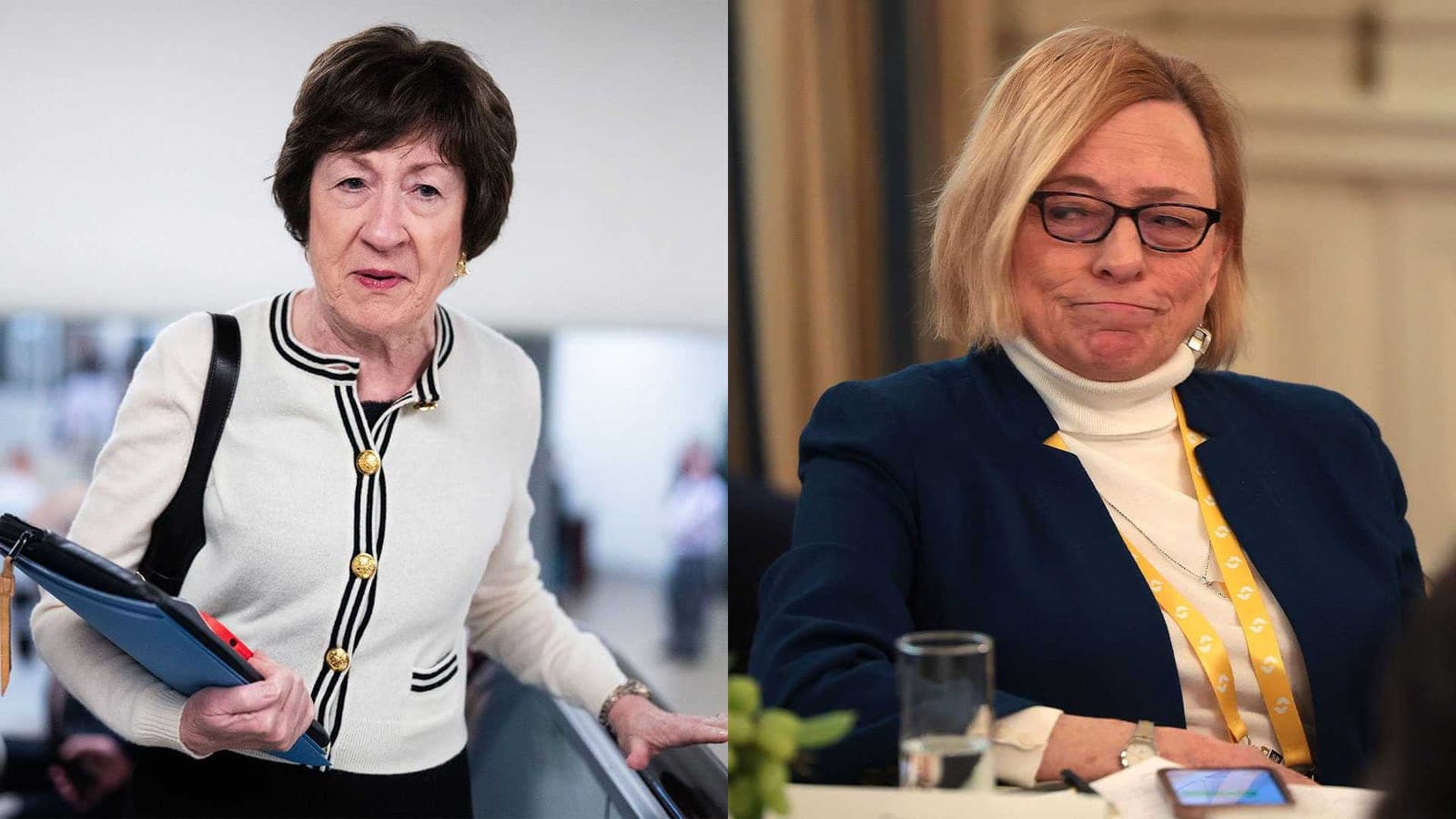 Sen. Collins reacts to Mills' decision to suspend Senate campaign