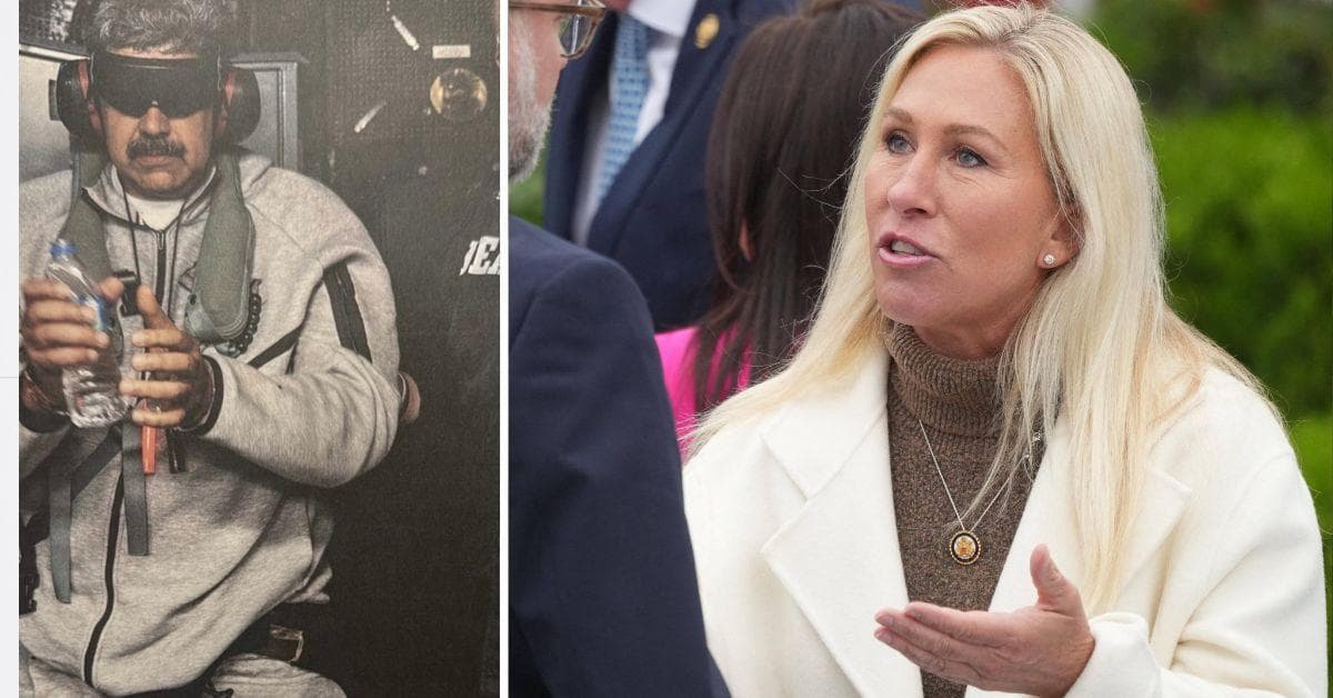Marjorie Taylor Greene Rips Capture of Venezuelan Leader Nicolás Maduro