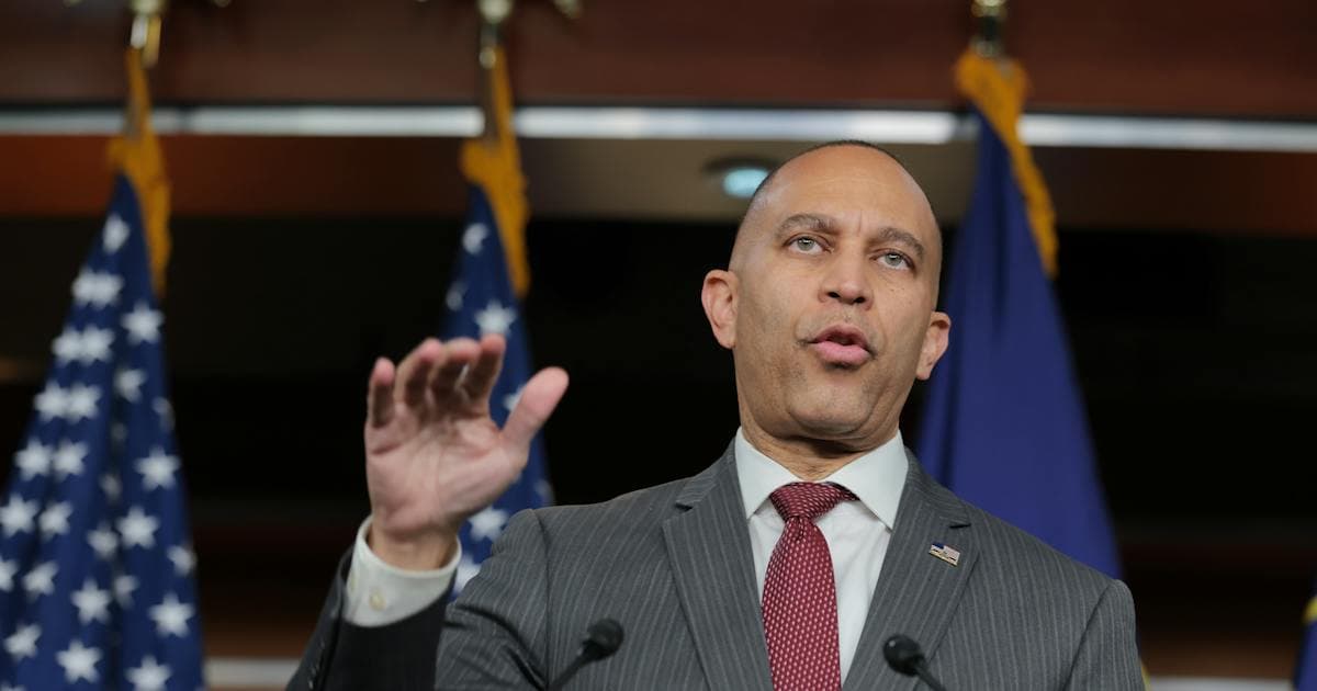 Hakeem Jeffries Seriously Says Trump Deserves Some Credit