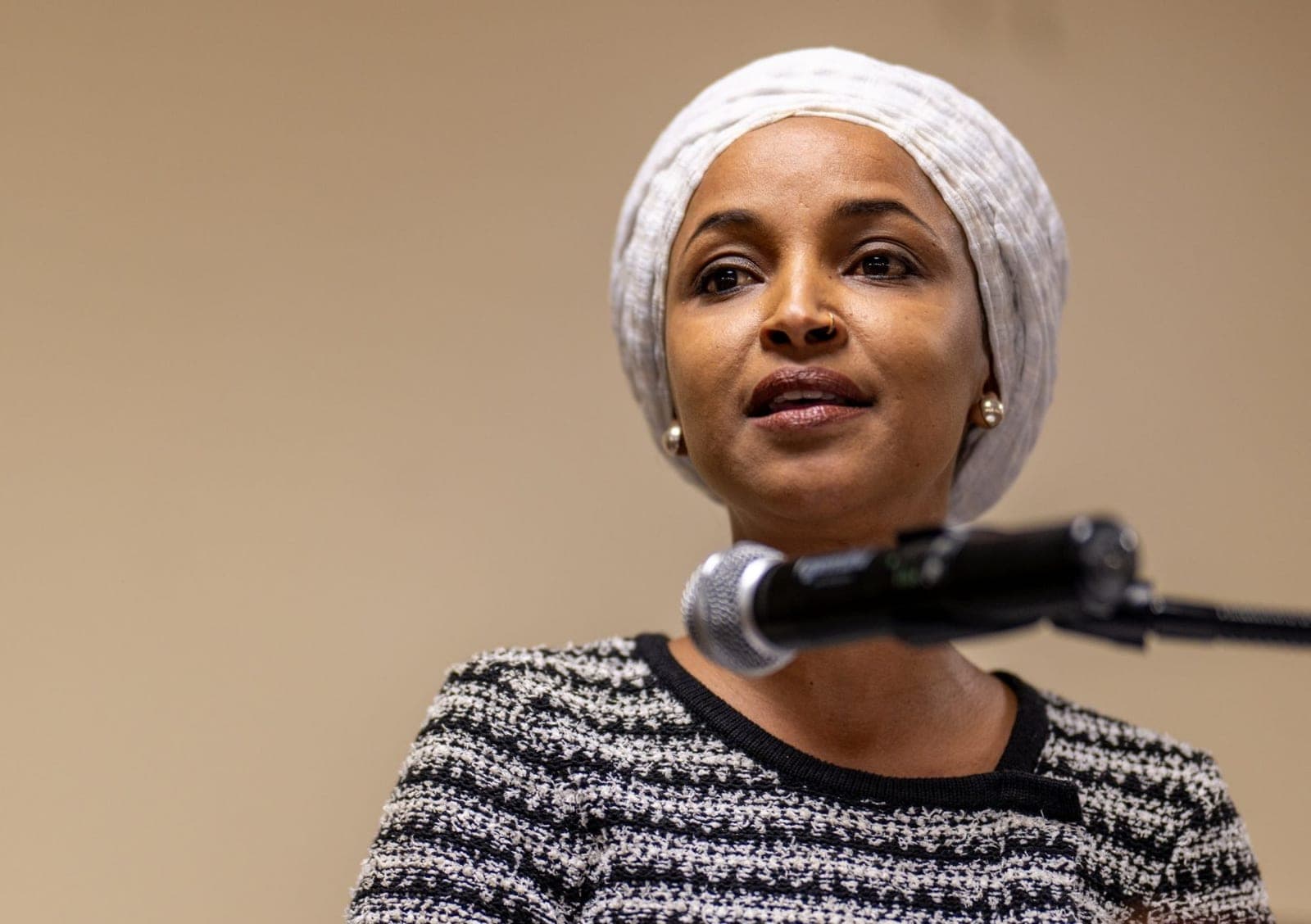 Donald Trump wishes he was as strong as Ilhan Omar