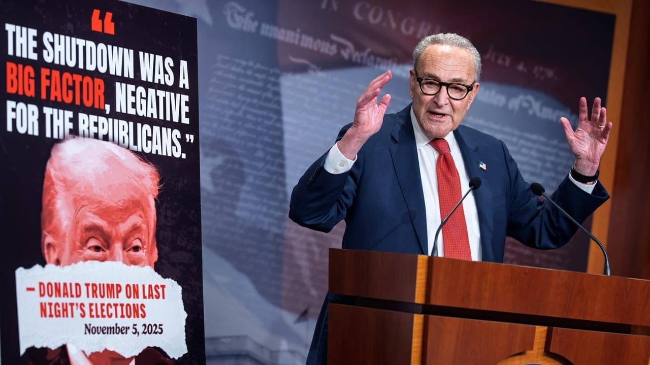 Shutdown deal brings heat on Senate Democratic leader Chuck Schumer
