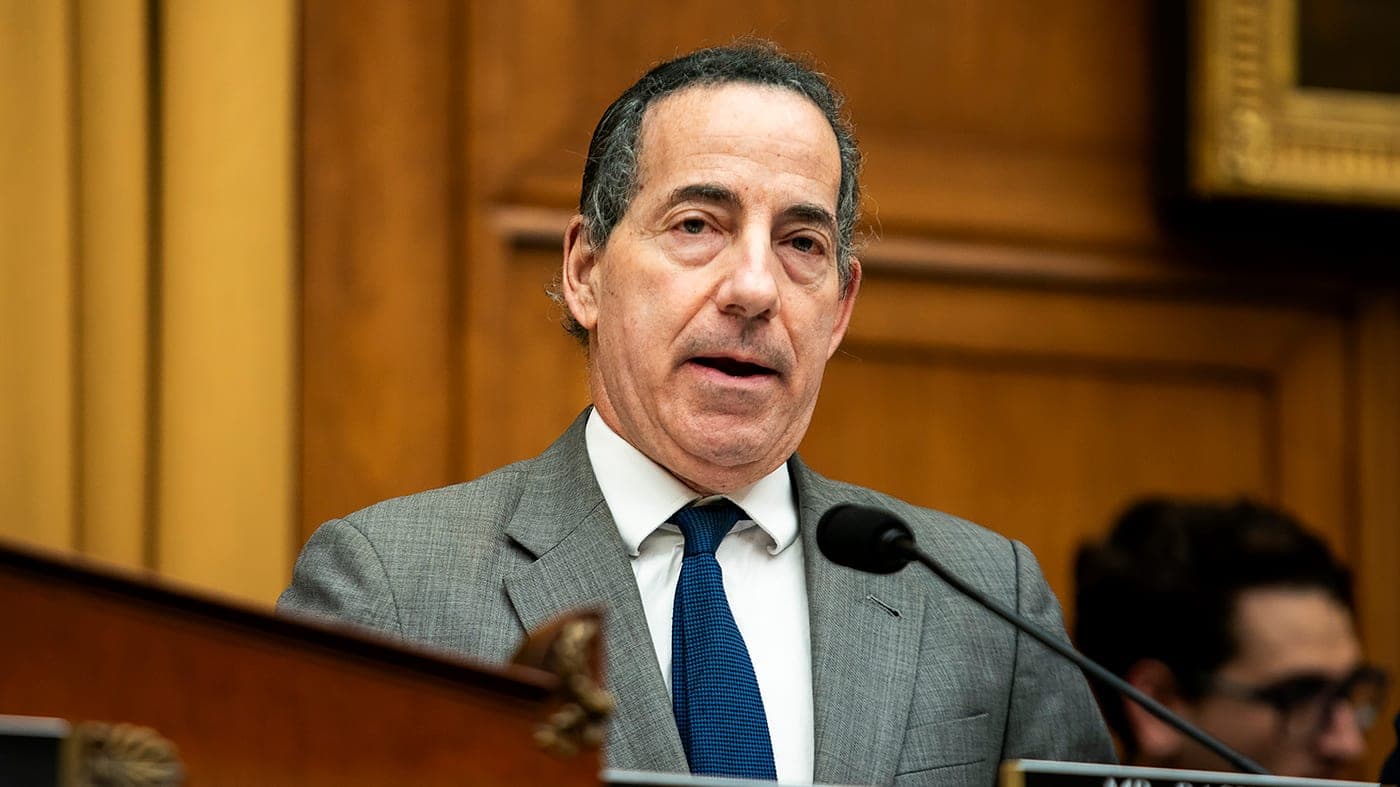 Raskin attacks Trump’s proposed arch, calls for DC statehood