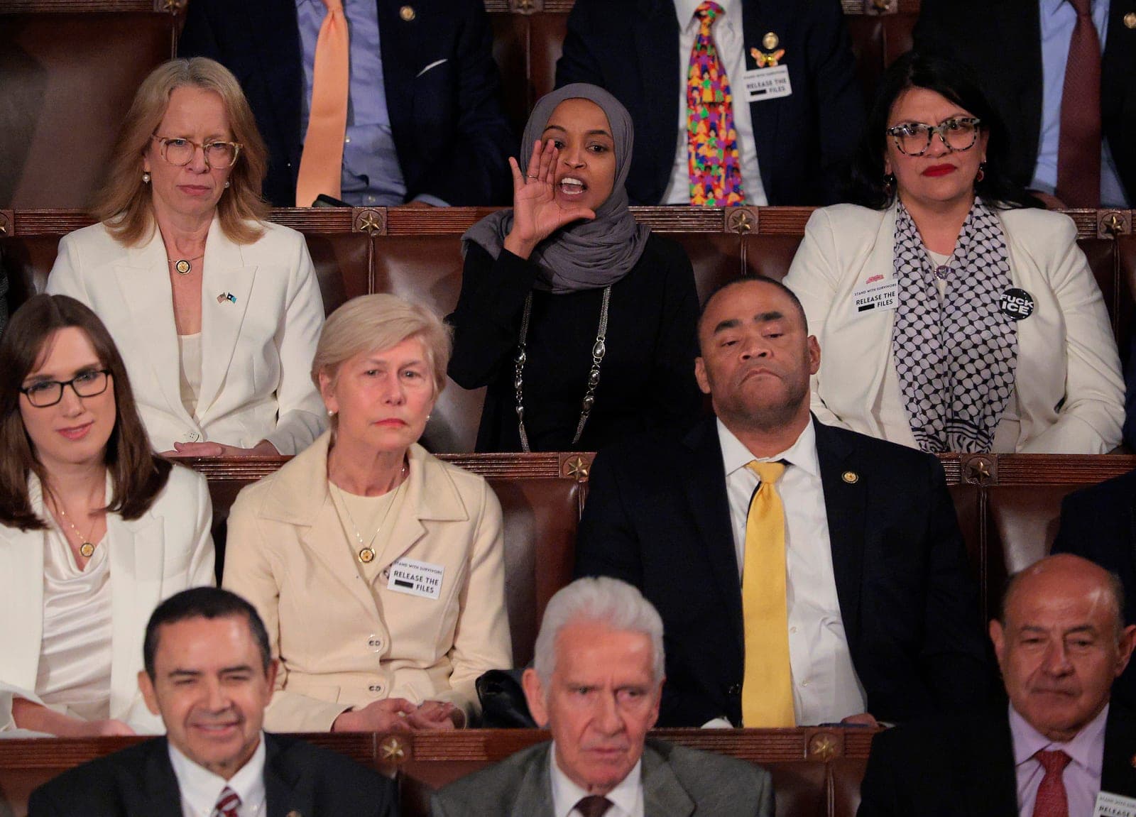 Ilhan Omar Says Her SOTU Guest Was 'Aggressively' Removed, Arrested