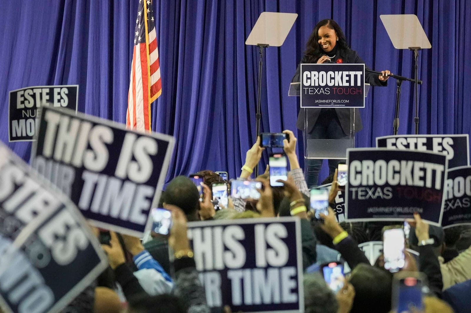 Can Jasmine Crockett win Senate bid by expanding Texas electorate?
