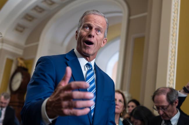 John Thune Gave the Double Bird to the GOP Base Saturday Morning