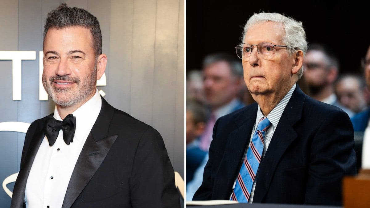 Jimmy Kimmel Parodies Mitch McConnell's Health Update