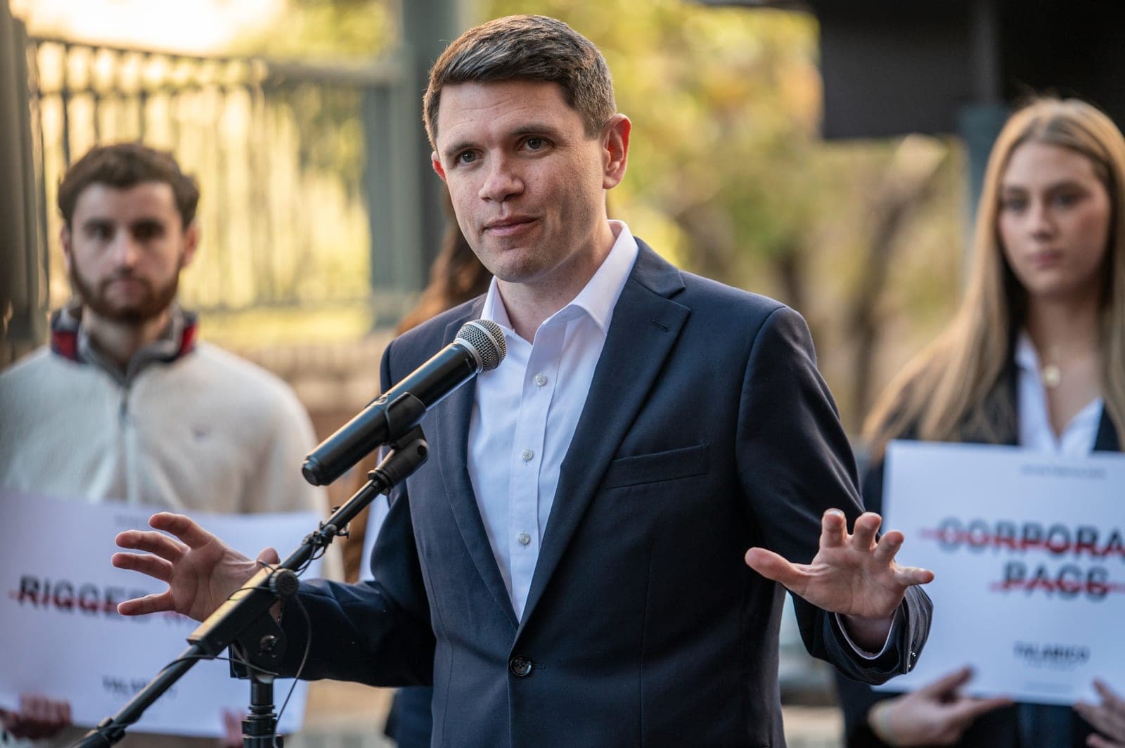James Talarico calls for suspending the federal gas tax