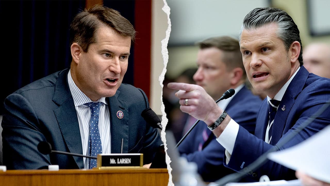 Rep. Seth Moulton says Hegseth is 'guilty' of war crimes, links him to Nazis